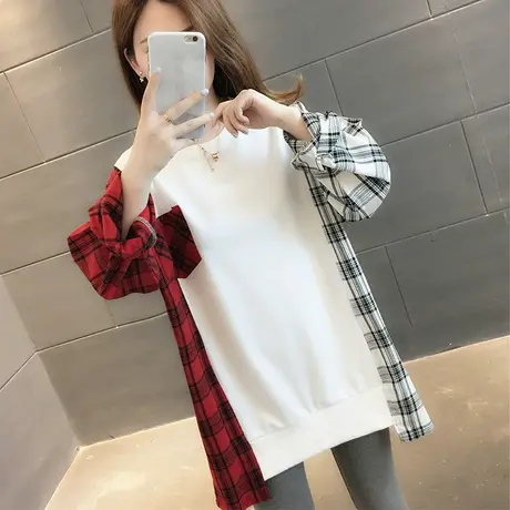 毛衣女装2023新款秋冬季秋款秋装女士宽松毛衣裙外穿打底衫中长款商品大图