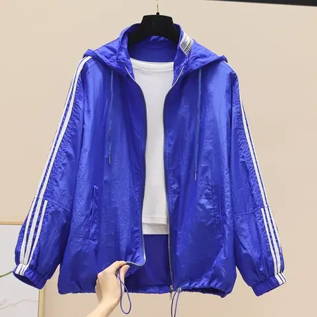 2023新款薄款防晒衣女士外套街头棒球服春夏季韩版学生宽松百搭bf商品大图