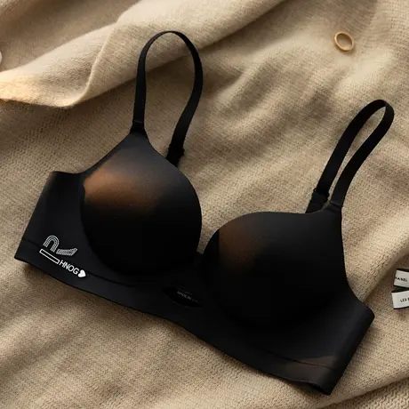 内衣女聚拢小胸无痕一片式文胸套装隐形胸罩品牌专柜正品旗舰店商品大图