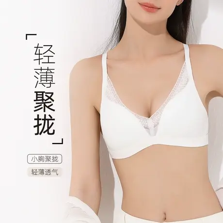 【好物体验专属】内衣女文胸聚拢小胸美背性感胸罩夏季薄款防下垂商品大图