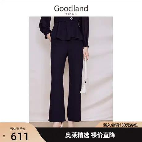 音儿美地女装2023秋季新款休闲裤商品大图