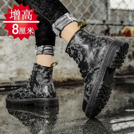 雨鞋男款时尚钓鱼水鞋劳保工地厨房防滑靴子男防水鞋高筒雨靴男士商品大图