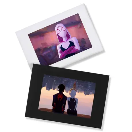 秀洛蜘蛛侠 纵横宇宙2023新款夏季漫威宇宙衣服半袖纯棉t恤短袖男图片