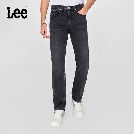 Lee24早春新品723修身中腰直脚黑色男牛仔裤潮流LMB1007233YS-518图片