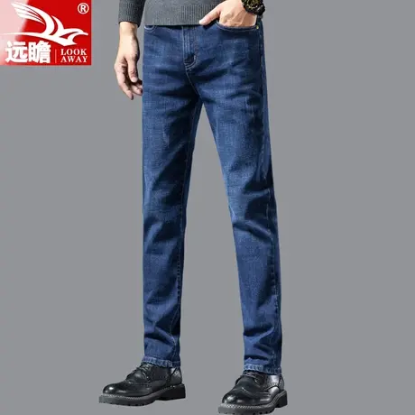 牛仔裤男春秋款2023年新款休闲韩版修身青年男裤潮流百搭长裤子男商品大图