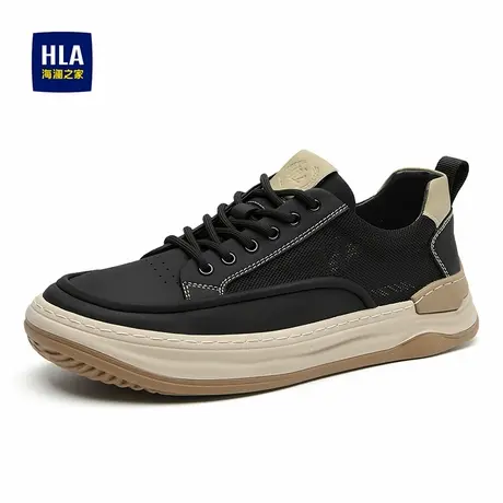 HLA/海澜之家男鞋新款春秋潮流舒适网面舒适休闲鞋耐磨厚底运动鞋商品大图