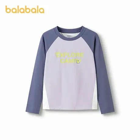 【商场同款】巴拉巴拉女童长袖t恤儿童2025新款秋装内搭速干上衣图片