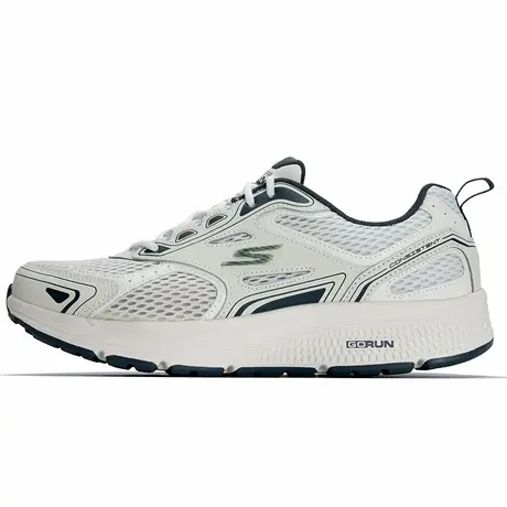 斯凯奇（Skechers）男鞋夏季2025新款软底网面跑步鞋轻便透气休商品大图