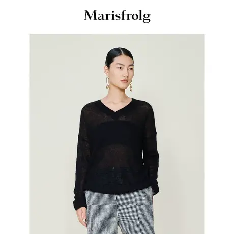 【奥莱清仓保暖季特价 】玛丝菲尔毛针织衫图片