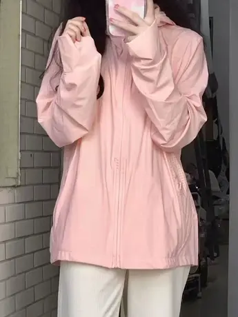 长袖防晒衣女夏季2022年爆款防紫外线宽松连帽薄款外套空调衫上衣商品大图