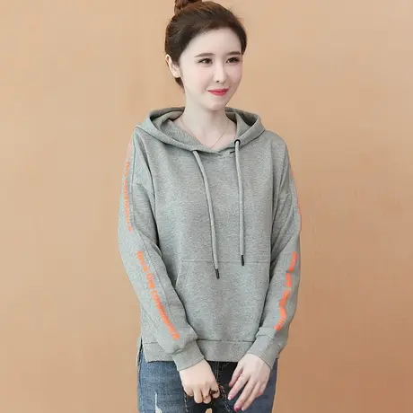 秋冬季打底衫女时尚洋气时髦2023新款加绒漂亮t恤长袖小衫可外穿商品大图