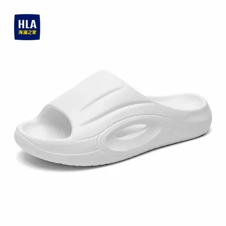 HLA/海澜之家男女同款【情侣款】休闲舒适拖鞋舒适一字拖厚底百搭商品大图