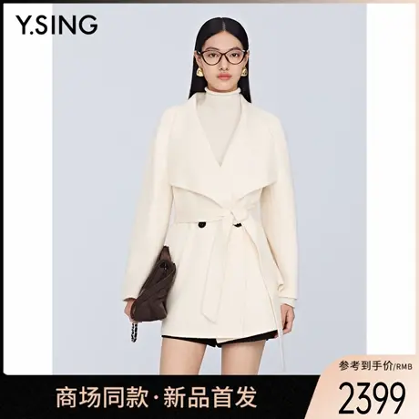 【商场同款】Y.SING衣香丽影2025冬双面呢151018324商品大图