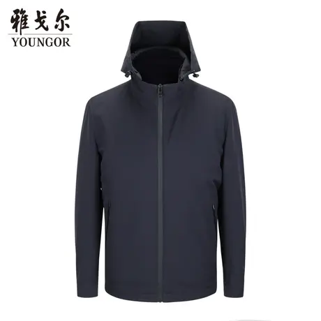 雅戈尔奥莱 CEO系列男装棉茄克商务休闲保暖外套上衣商品大图