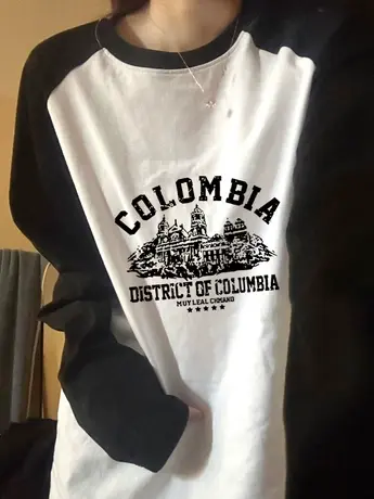 仿棉长袖t恤女2023新款秋冬季内搭打底衫今年流行的洋气减龄上衣商品大图