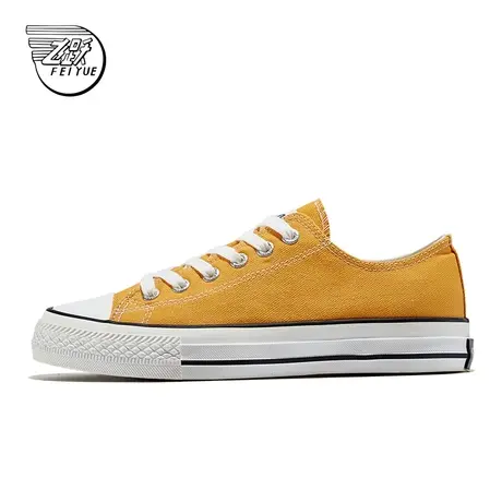 feiyue/飞跃官方经典低帮帆布鞋男女同款春季透气百搭情侣休闲鞋图片