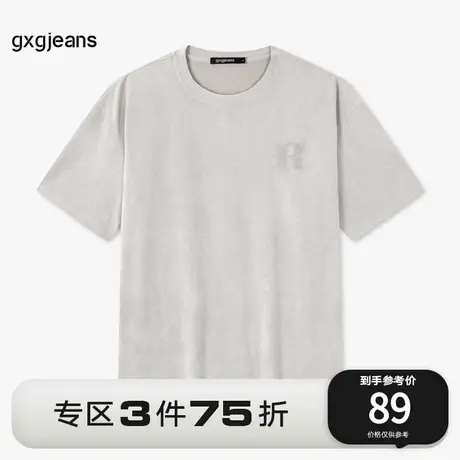 gxg.jeans男装2023年夏季新款短袖针织JE1440188C图片