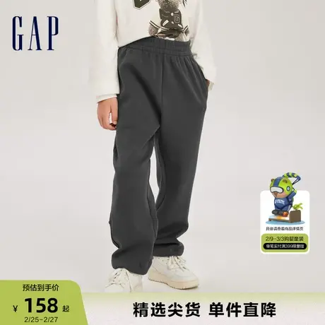 Gap男童春秋空气三明治运动裤儿童装洋气Scuba拼接时尚卫裤797354商品大图