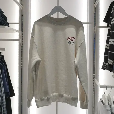 Lee商场同款23早秋新品男女同款长袖T恤卫衣LUT00643520321-4875图片