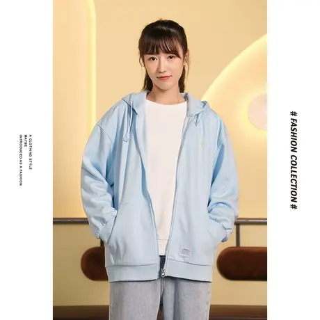 [商场同款]唐狮冬季外套女简约小细节针织外套宽松日常百搭基础图片