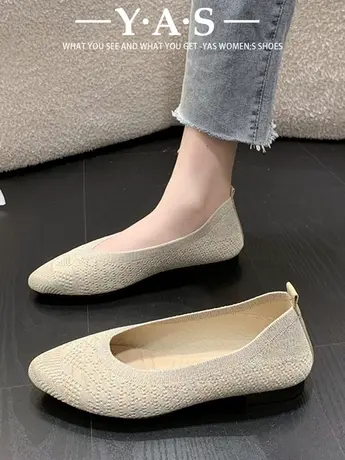 老北京布鞋女网鞋春季网面透气妈妈休闲鞋平底凉鞋防滑网眼女鞋子商品大图