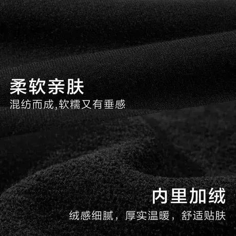 HLA/海澜之家循迹山不在高系列针织衫23秋冬远红外加厚加绒毛衣男商品大图