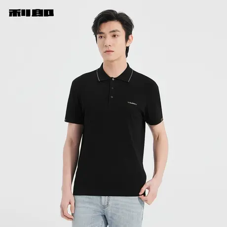 【商场同款】利郎官方短袖针织Polo衫男2025夏商务T恤25XTX5281S图片