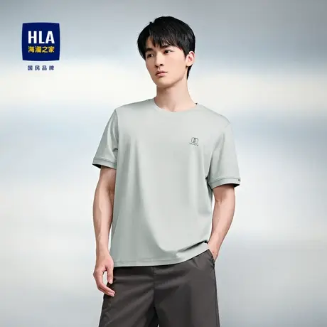 HLA/海澜之家2025龙腾九州IP系列短袖T恤舒适透气纯棉休闲短袖男图片