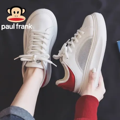 大嘴猴夏季网面透气小白鞋女2023新款百搭夏款休闲网鞋板鞋子女款商品大图