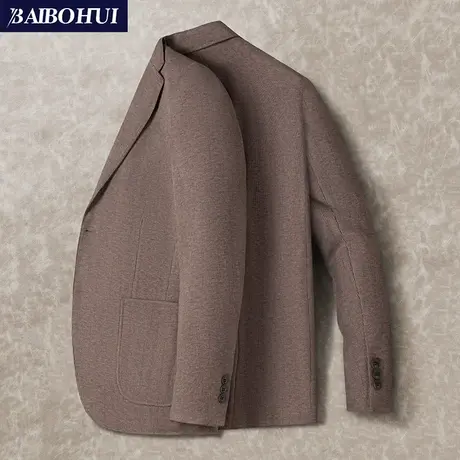 灯芯绒西装外套男士秋冬2023新款商务休闲百搭修身小西服单件上衣商品大图