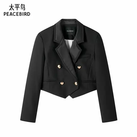 短款双排扣西装商品大图