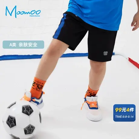 美特斯邦威美特斯邦威童装男童中短裤夏休闲五分针织裤商品大图