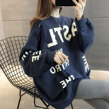 卫衣2024年新款女装韩版春秋季春款春装宽松女士薄款上衣外套爆款图片