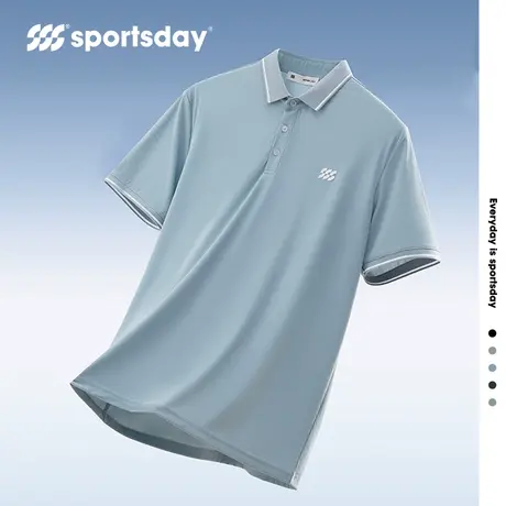 HLA/海澜之家sportsday奥运骑手POLO23春夏新都市慢跑运动短袖男图片
