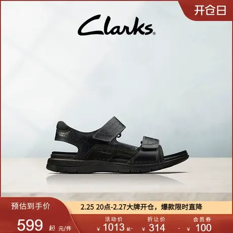 Clarks其乐男士凉鞋夏季时尚潮流休闲鞋舒适魔术贴沙滩鞋男鞋商品大图