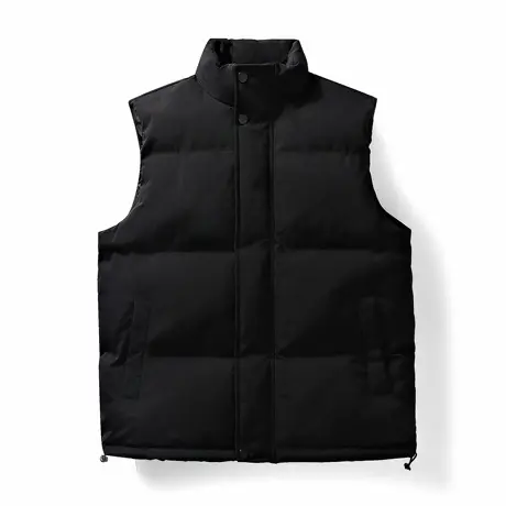 羽绒棉马甲男士秋冬季加厚保暖背心休闲马夹时尚坎肩棉服外套潮牌商品大图