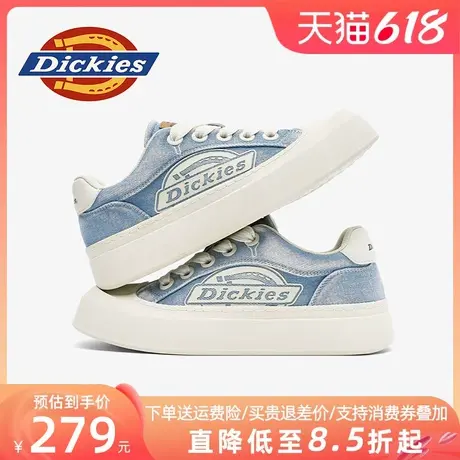 Dickies男鞋春夏款2025新款男款鞋子低帮帆布板鞋男士休闲鞋潮鞋商品大图