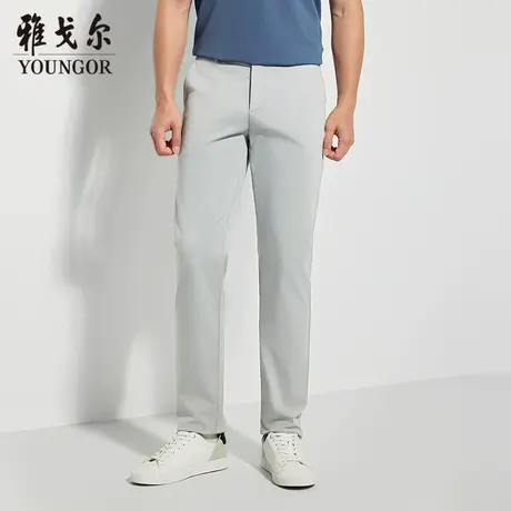 【商场同款】雅戈尔男士长裤春季新款官方商务休闲上班穿长裤男商品大图