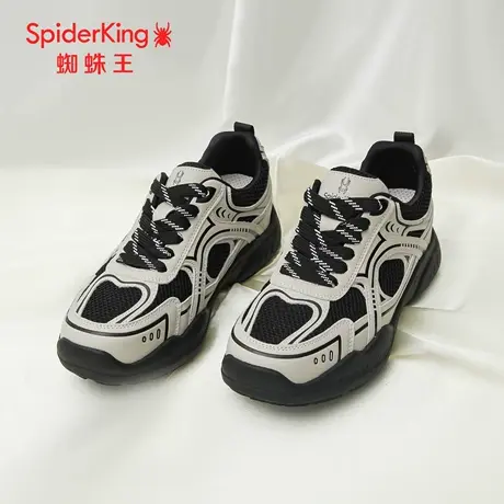 SPIDER KING/蜘蛛王正品女运动鞋2025秋新款休闲网面潮流百搭透气商品大图