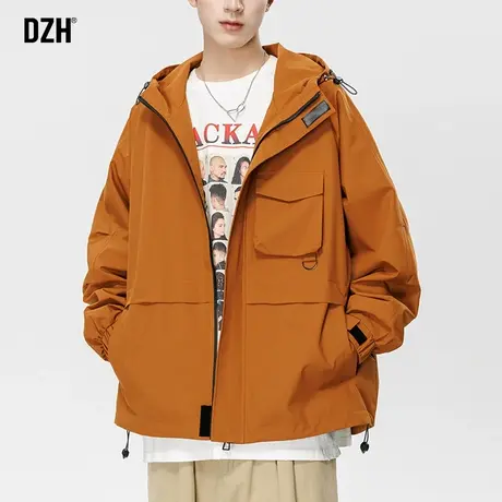 男士户外冲锋衣潮牌男痞帅高级感男装情侣装秋款外套2024新款登山商品大图