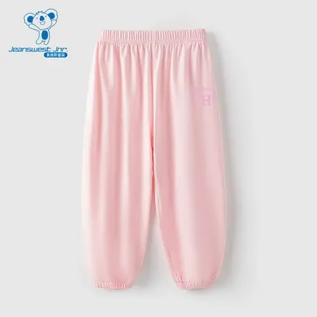 GD真维斯童装2025夏季新款男女童同款束脚长裤休闲裤薄防蚊裤商品大图