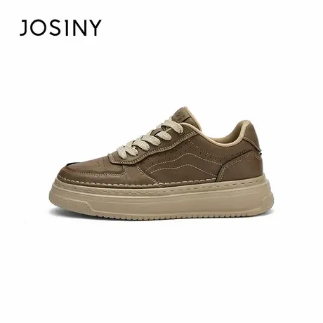 卓诗尼厚底板鞋男2026秋冬新款百搭潮流增高运动鞋子休闲运动板鞋商品大图