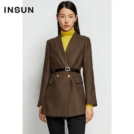 INSUN恩裳奥莱冬季商务气职场西装外套图片
