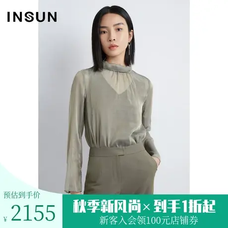 恩裳秋季时尚设计感小众长袖衬衫女商品大图