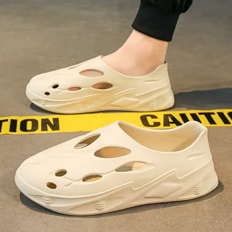 夏天雨鞋男款钓鱼水鞋劳保胶鞋轻便软底短筒套鞋户外防滑防水鞋男商品大图