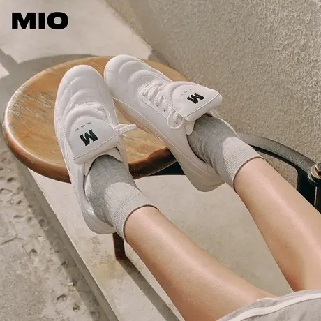 [杨紫同款]MIO米奥2025春拳击鞋芭蕾风德训圆头休闲运动赛车鞋女图片