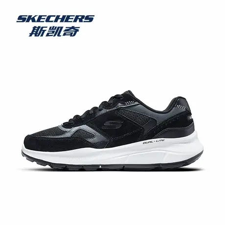 Skechers/斯凯奇官方旗舰店男鞋夏季新款黑武士运动鞋男士老爹鞋商品大图