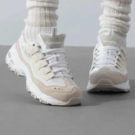 斯凯奇（Skechers）女鞋春秋2025新款百搭熊猫鞋轻便休闲鞋缓震运商品大图