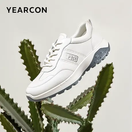 【轻松步系列】意尔康男鞋春秋季低帮休闲男士皮鞋时尚真皮单鞋商品大图