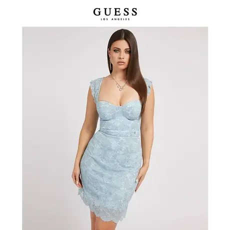 【38上新季】GUESS 女士千禧辣妹纯欲连衣裙图片